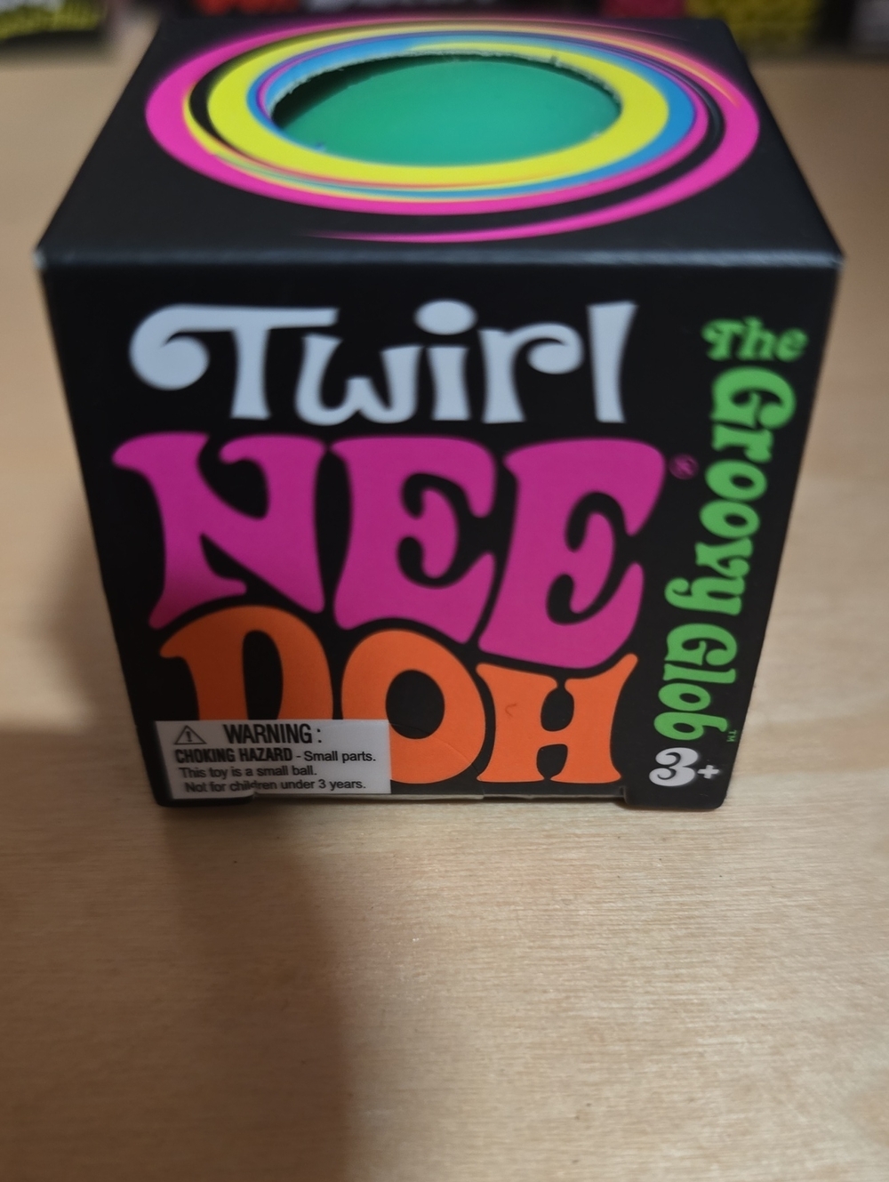 Nee Doh The Groovy Glob Twirl Mini - Green